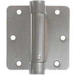 Spring Hinge, Steel, Full Mortise Mounting, 3/4 Leaf W X 1/2 H,. Fixed Price $12.29.