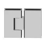 Adjustable Glass To Mount Shower Door Hinge 180 Degrees Satin Finish. Fixed Price $77.92.