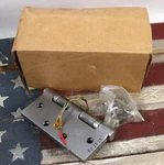 New Open Box Stanley 06-0330 Wired Security 4.5" 4" Ball Bearing Door Hinge. Fixed Price $29.80.