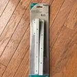 National Hardware N210-864 V215 Folding Shelf Brackets, White, 12". Fixed Price $10.00.