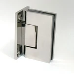 Shower Door Hinges (two) - Solid Stainless Steel Polished Finish. Fixed Price $79.00.