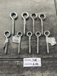 9 Pc Everbilt/national Screw Eye Lag Thread Zinc Plated Hooks 3-5/8 To 4-1/2. Fixed Price $29.99.