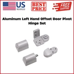 Ykk-style Left-hand Offset Door Pivot Aluminum, Weather-resistant, 125 Lb. Fixed Price $42.65.