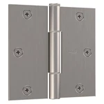 National Hardware N830-448 Square Satin Nickel Steel Door Hinge LX3.5 In.. Fixed Price $22.80.