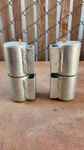 X-heavy Duty Hinges 7" Ball Bearing Barrel Gate 1 Pair. Fixed Price $160.00.