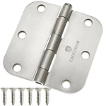 Cauldham 12 Pack Heavy-duty 3-1/2" Interior Door Hinges With 5/8" Radius Corn.... Fixed Price $35.74.