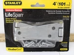 Stanley 78-1320 4" Strap Hinge Weathergard (2) Package Brand New. Fixed Price $11.99.