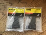 Lot Of 2 Stanley 6 Inch Heavy Duty Strap Hinges Black SP903. Fixed Price $11.99.