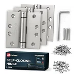 A1 Proguard Satin Door Hinges 4.5 Inch Self Closing (3 Pack). Fixed Price $47.13.