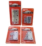 1-1/2 & 2-1/2 Utility Hinges Zinc Plated Everbilt 4 Packs (total 7). Fixed Price $12.95.