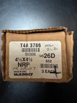 Mckinney T4A 3786 4.5 X US26D Nrp. Fixed Price $50.00.