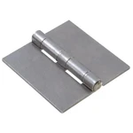 Hillman 2-1/2" Stainless Square Corner Weldable Surface Hinge, W/fixed Pin. Fixed Price $10.00.