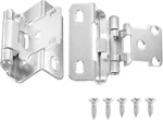 Uxcell 50 Pcs 1/2" Overlay Partial Wrap Self Closing Kitchen Cabinet Hinges. Fixed Price $39.24.