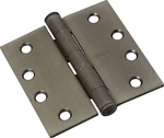 3 Pack Stanley Square 4"X4" Architectural Door Hinges Antique Nickel S820-605. Fixed Price $24.95.