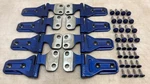 Jeep Jlu Wrangler Inner Outer Door Hinges 4 Pbm Ocean Blue 2018-2025 107296. Fixed Price $247.50.