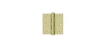 Deltana 3-1/2" X Square Ball Bearing Hinge Unlacquered Brass Pair. Fixed Price $48.00.