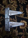 Pack Of 2 - Everbilt 5" In. Zinc Plated Tee Hinge. Fixed Price $9.00.