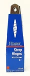 Hager 4" Heavy Duty Strap Hinge CD1092-2C Wrought Steel Galvanized Pack. Fixed Price $9.97.