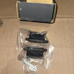 Pack Idh Brass 80320-10B Half Surface Spring Door Hinges, Oil-rubbed. Fixed Price $30.00.
