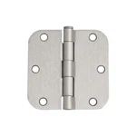 Steel Door Hinge 3-1/2" With 5/8" Radius 3-PACK 181412 Interior By Design House. Fixed Price $6.30.