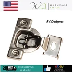 Rv Designer H230 Face Frame Hinge Cabinet Hardware Pack & Camper Use. Fixed Price $14.99.