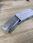 Deltana DSH44U26 4" X Square Corner Mortise Spring Hinge - Polished Chrome. Fixed Price $18.50.