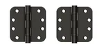 Deltana 4" X 5/8" Radius Corners Mortise Hinge - Pair Orb S44R5HDB10B. Fixed Price $13.64.