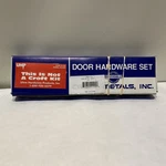 Croft Products Storm And Screen Door Hardware Kit Corrosion Resistant Black. Fixed Price $10.99.