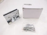 Us Horizon Polished Chrome Wall Mount Maxum Hinge Hmgtwfpc W/ Full Back Plate. Fixed Price $46.99.