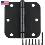 Tdchinges 30 Pack Rounded Matte Black Door 3.5 Inch 5/8 Radius Interior. Fixed Price $54.67.