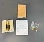 Baldwin 1035.030.I Hinge Brass 4" X. Fixed Price $24.99.