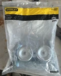 Stanley 41-1000 Heavy Duty Zinc Plated Silver Door Hanger 2 Pack. Fixed Price $15.00.