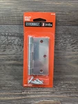 Lot Of 12 New Everbilt Utility Hinge 3-1/2 Zinc Plated 240-885. Fixed Price $22.99.