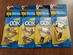Hillman Ook Lot Of 4 Concrete & Brick Picture Hanger Steel 100 Lb 536113. Fixed Price $14.99.