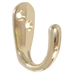 Hillman Clothes Hook- Brass Finish. Fixed Price $7.00.