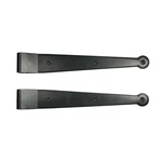 Lynn Cove Foundry Suffolk Style Strap Hinge Stainless Steel Black 1 Pair New. Fixed Price $34.95.