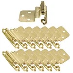 Pair Hickory Hardware Polished Brass 3/8" Inset Cabinet Hinges P143-3-6. Fixed Price $26.23.