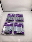 4 Pack Of Hillman Light Narrow Door Hinges And Fixed Pin Zinc 2" 851722. Fixed Price $35.00.