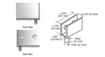 Crl EH224 Polished Chrome Glass Door Pivot Hinges - Pack Of. Fixed Price $32.41.