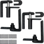 Upgraded Saloon Door Hinges, Self-return Double Swinging BLACK-2 Set. Fixed Price $55.70.