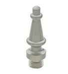 Baldwin Brass Steeple Tip Hinge Finials Satin Nickel Finish 1093-150 Set Of Four. Fixed Price $14.99.