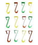 Dependable Industries Inc. Essentials Over-the-door Hanger Hook Set 12-PACK. Fixed Price $9.47.