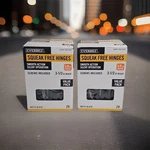 2X 24-PACK 3-1/2 In. 5/8 Radius Matte Black Squeak-free Butt Door Hinge 48. Fixed Price $58.50.