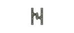 OK6040B Olive Knuckle 6" X 4" Hinge, Solid Brass (each) Antique Nickel. Fixed Price $133.88.