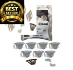 Ez-hang Door Installation Kit Quick And Easy Hanging: Pack Of 1, White. Fixed Price $13.29.