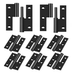 Lift Off 3IN Black Door Hinges, 6 Pack, Right, Stainless Steel Re.... Fixed Price $35.76.