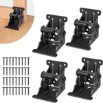 Heavy-duty 4PK Steel Folding Table Leg Brackets, 500LB Capacity. Fixed Price $27.36.