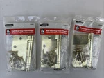 3X Everbilt 4.25 Commercial Grade Ball Bearing Door Hinge Gold Color Heavy Duty. Fixed Price $29.00.