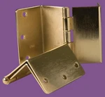 Healthsmart Pair Of Expandable Hinge Gold Finish Adds 2" To Doorways. Fixed Price $17.00.