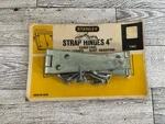 Vintage Stanley Strap Hinges 4" CD900 US2C Set Of Rust Resisting Hardware. Fixed Price $8.49.